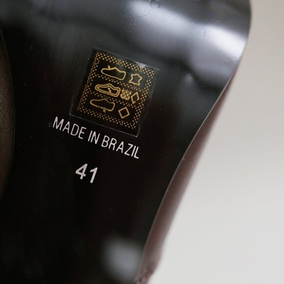 French Connection Dark Brown  Stiletto Booties - Picture 9 of 10